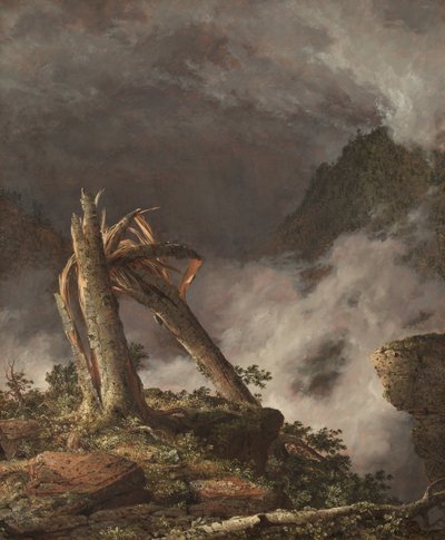 Tempestade nas montanhas de Frederic Edwin Church