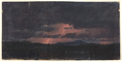 Tempestade sobre Hudson Valley de Frederic Edwin Church