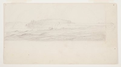 Estudo para uma pintura das Cataratas do Niágara de Frederic Edwin Church