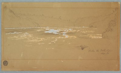 O Rio "Abaixo do Redemoinho" de Frederic Edwin Church