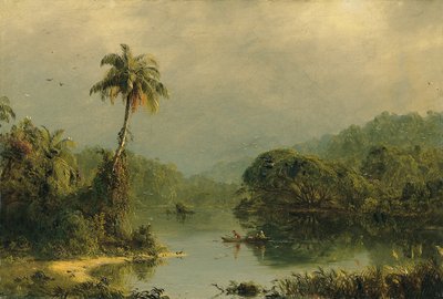 Paisagem tropical de Frederic Edwin Church