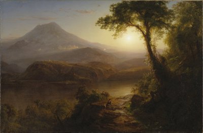 Cenário tropical de Frederic Edwin Church