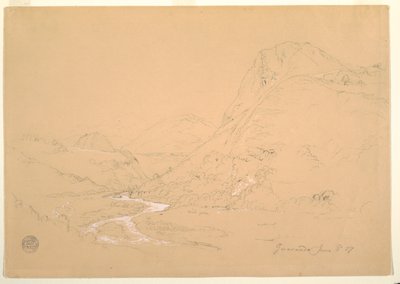 Vale Perto de Guaranda de Frederic Edwin Church