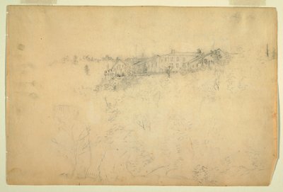 Vista da Casa da Montanha Catskill de Frederic Edwin Church