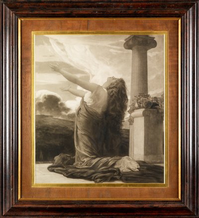 Clytie (fotogravura) de Frederic Leighton