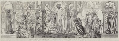 Afresco em Lyndhurst Church, Hampshire de Frederic Leighton