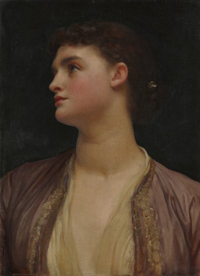 Lucia, possivelmente no final da década de 1870. de Frederic Leighton