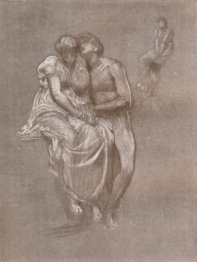 Estudos para Wedded, 1882, 1897 de Frederic Leighton