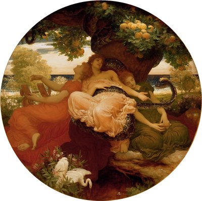 O Jardim das Hespérides de Frederic Leighton