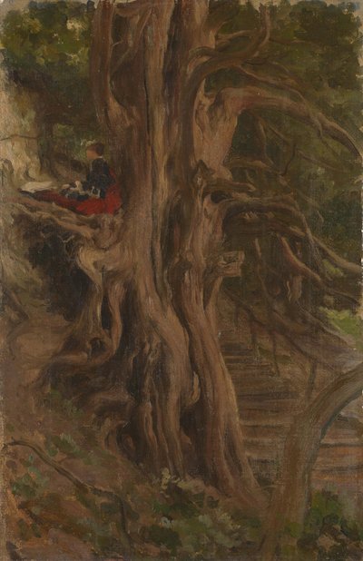 Árvores em Cliveden de Frederic Leighton 1st Baron Leighton