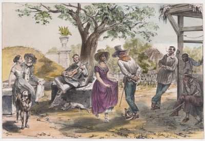 O zapateado (recortado) de Frederic Mialhe