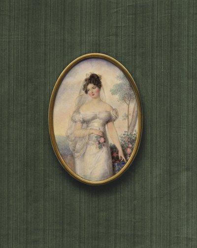 Retrato de uma mulher desconhecida de Frederic Millet