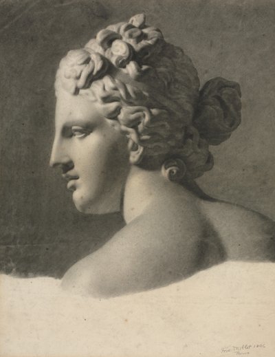 Estudo de um molde de gesso (a la bosse) de Frederic Millet