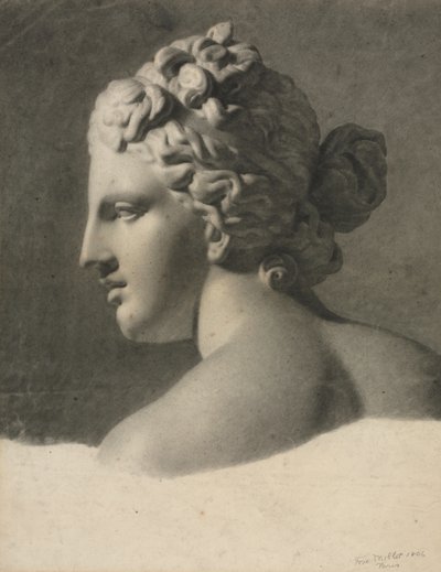Estudo de um molde de gesso (a la bosse) de Frederic Millet