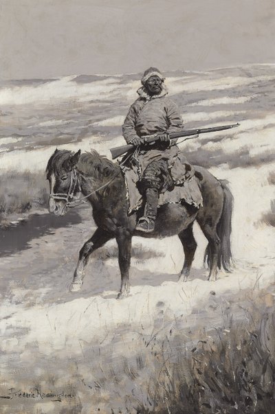 A Manchurian Bandit, c.1904 de Frederic Remington