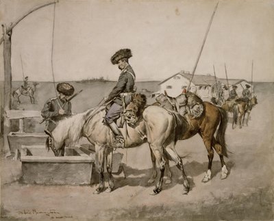 Um cossaco de Amoor de Frederic Remington