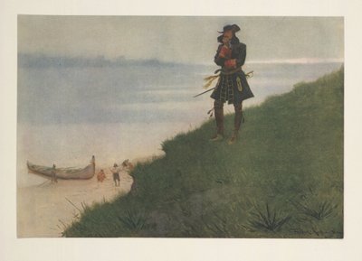 O quarto do Colliers Weekly, pub. 1906 de Frederic Remington
