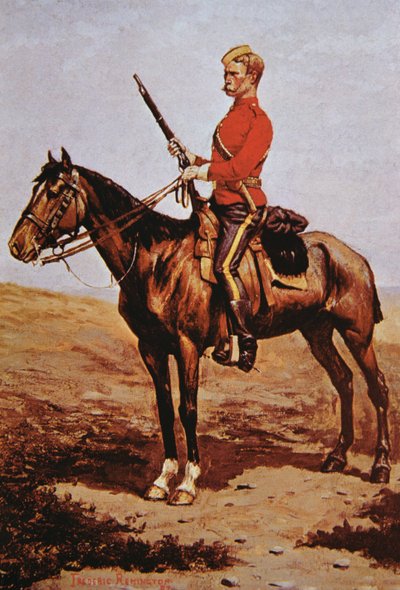 Polícia Montada no Noroeste do Canadá de Frederic Remington