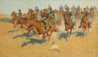 Nas planícies do sul, 1907. de Frederic Remington