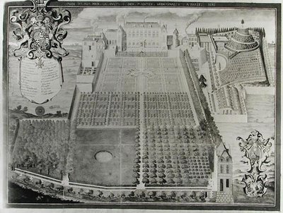 O jardim medicinal da planta dos reis, 1636 de Frederic Scalberge