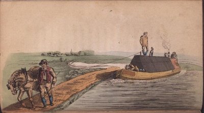 A Barge Tower do Ackermanns World in Miniature de Frederic Shoberl