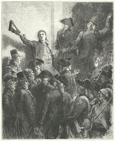 A queda dos Girondins de Frederic Theodore (after) Lix