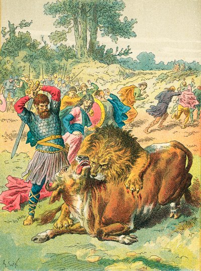 Pepin-le-Bref no Champ de Mars de Frederic Theodore Lix