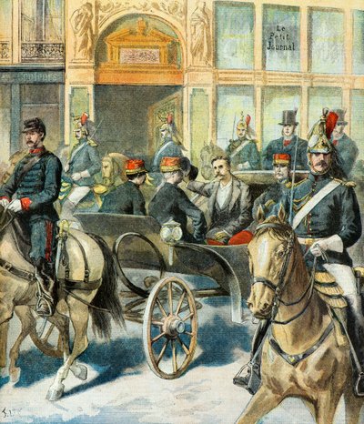 Regresso do Presidente da República Casimir Perier de Frederic Theodore Lix