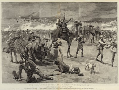 A guerra no Sudão, a batalha de Gubat, 19 de janeiro de Frederic Villiers
