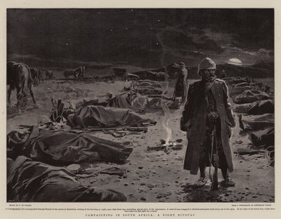 Campanha na África do Sul, A Night Bivouac de Frederic de Haenen