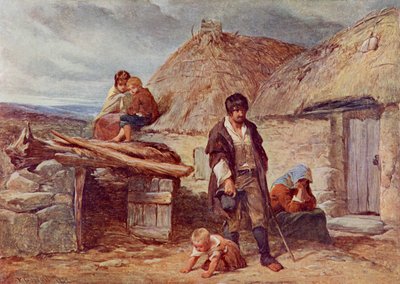 Um Despejo Irlandês de Frederick (after) Goodall