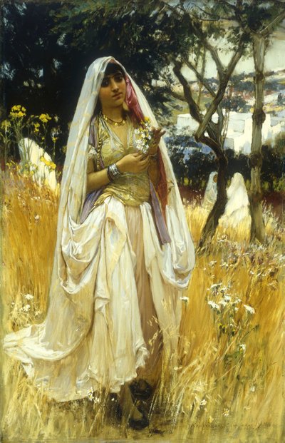 O jovem Maurengue, a campanha de Alaer de Frederick Arthur Bridgman