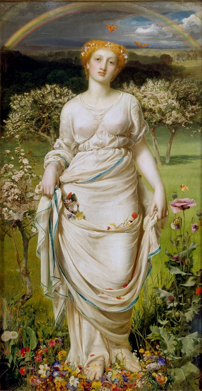 Primavera suave, 1865 de Frederick Augustus Sandys