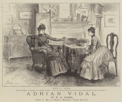 Adrian Vidal, por WE Norris de Frederick Barnard