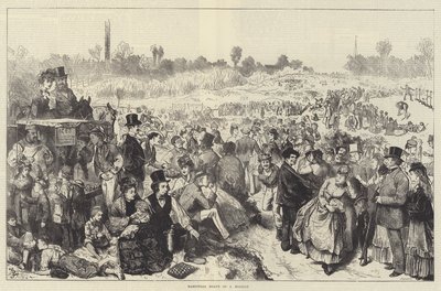 Hampstead Heath em um feriado de Frederick Barnard