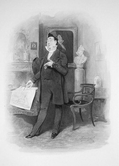 Sr. Pecksniff, de "Charles Dickens": A Gossip about his Life