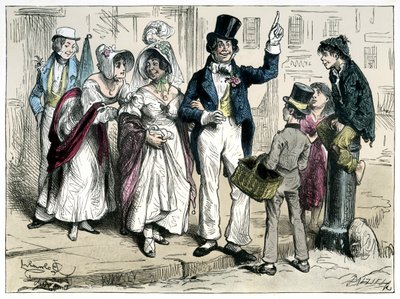 Esboços de Boz de Charles Dickens de Frederick Barnard
