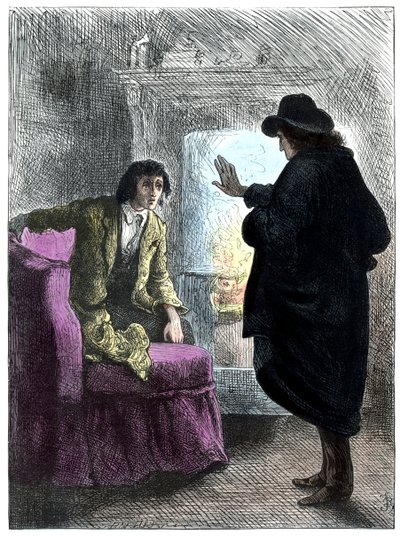 O Homem Assombrado de Charles Dickens de Frederick Barnard