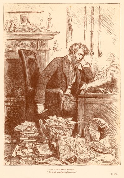 O editor de jornal de Frederick Barnard