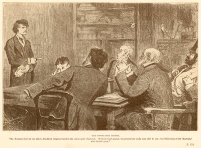 O editor de jornal de Frederick Barnard
