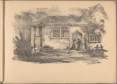 Um dos Sessenta Esboços da Série A de Casas de Campo. Londres, 1825. de Frederick Calvert