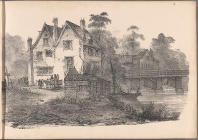 Um dos Sessenta Esboços da Série A de Casas de Campo. Londres, 1825. de Frederick Calvert