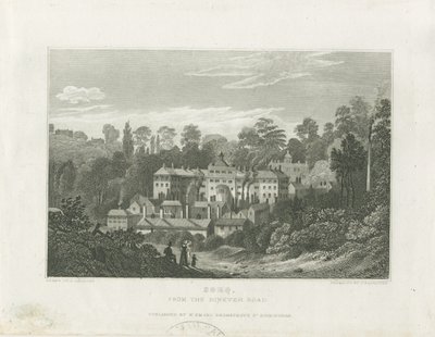 Soho Manufatura da Estrada Ninevah: gravura em aço, nd [c 1830] (imprimir) de Frederick Calvert