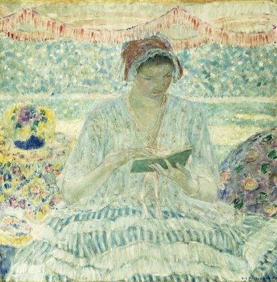 Leitura de verão de Frederick Carl Frieseke