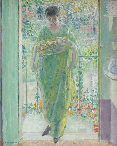 A porta da cozinha de Frederick Carl Frieseke