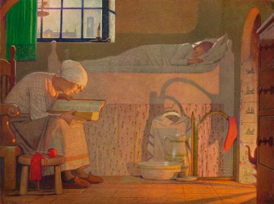 A Palavra, c1922 de Frederick Cayley Robinson