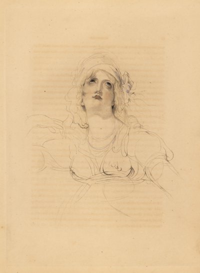 Retrato de Lady Emma Hamilton, dona de Horatio Nelson de Frederick Christian Lewis
