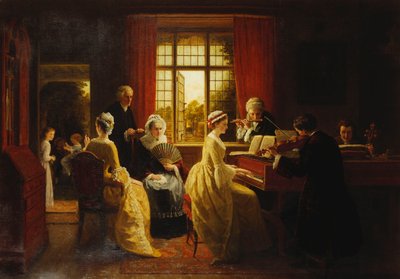 Música no presbitério, de Frederick Daniel Hardy