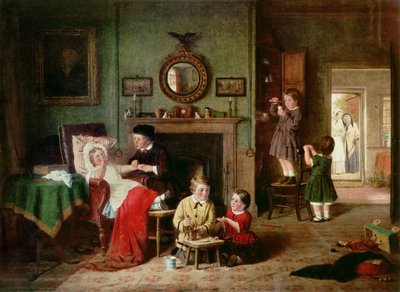 Jogando em médicos de Frederick Daniel Hardy