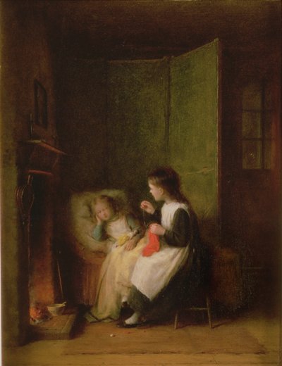 O Convalescente de Frederick Daniel Hardy